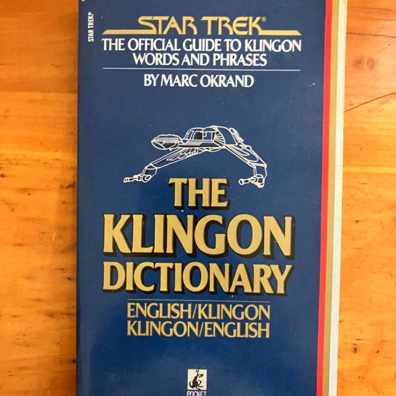 The Klingon Dictionary