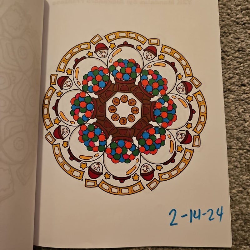 Y2K Mandalas Coloring Book