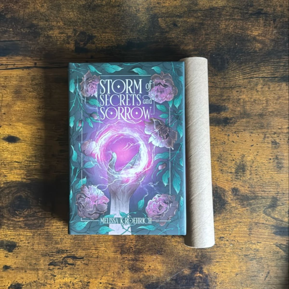 Storm of secrets and sorrow (reserved) by Melissa K. Roehrich