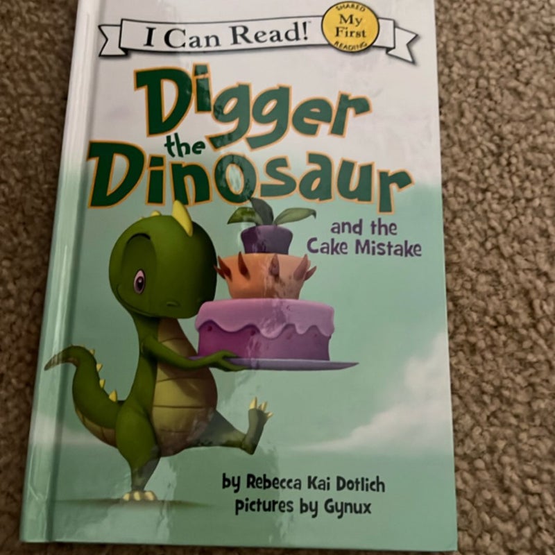 Digger the Dinosaur and the Cake Mistake