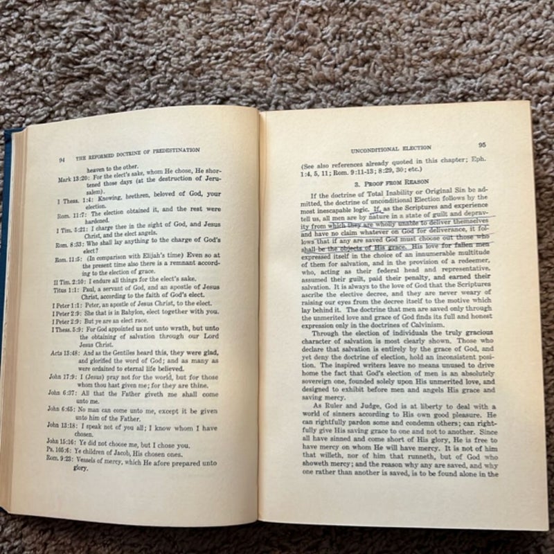 The Reformed Doctrine of Predestination 