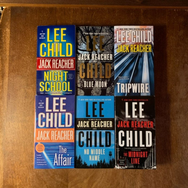 Massive Jack Reacher 23 Book Collection