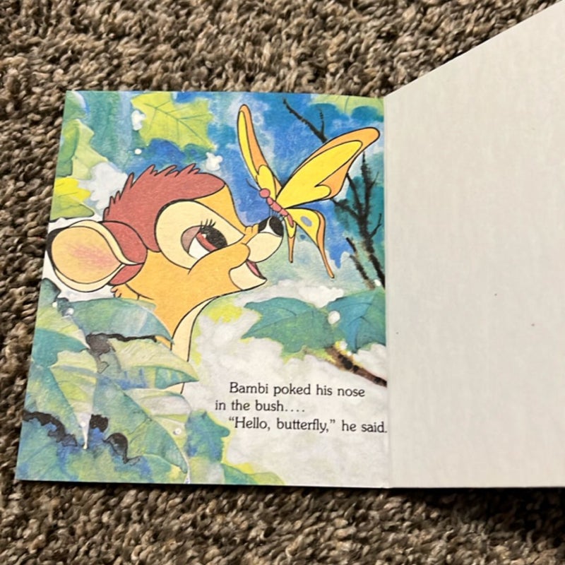 Disney’s Bambi and the Butterfly