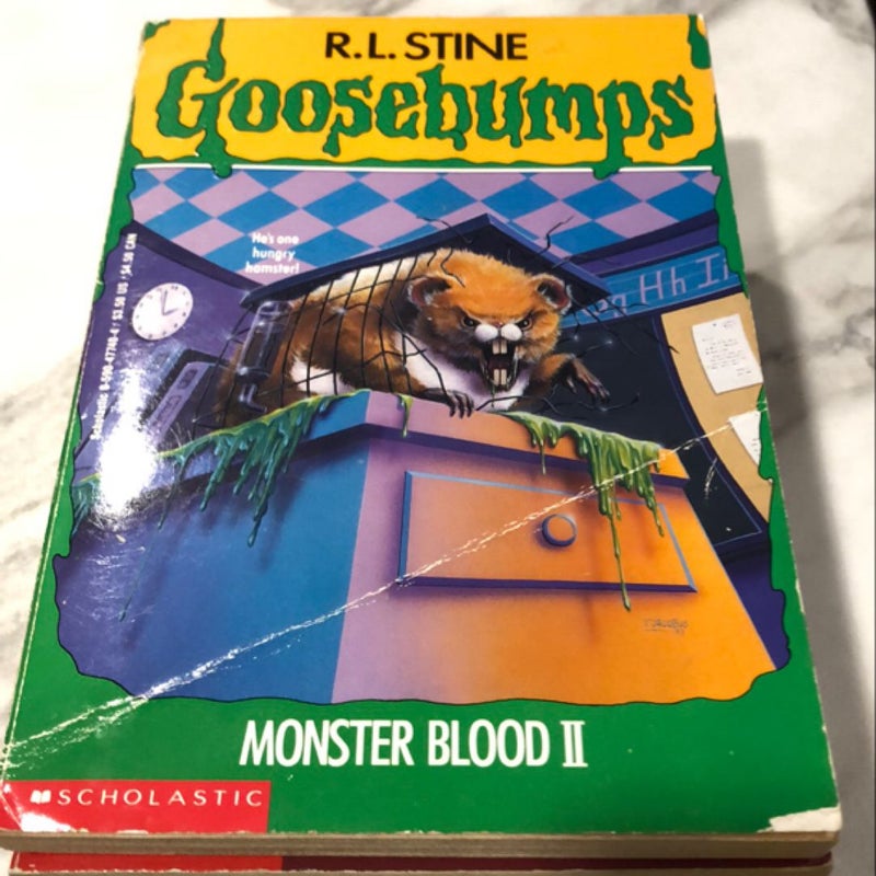 Vintage Goosebumps 7 book pack