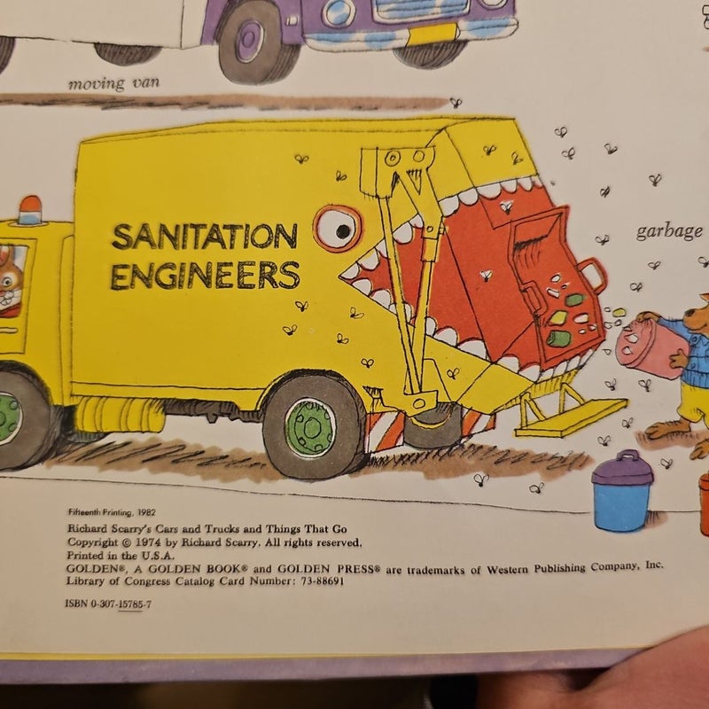 Richard Scarry's Cars and Trucks and Things That Go