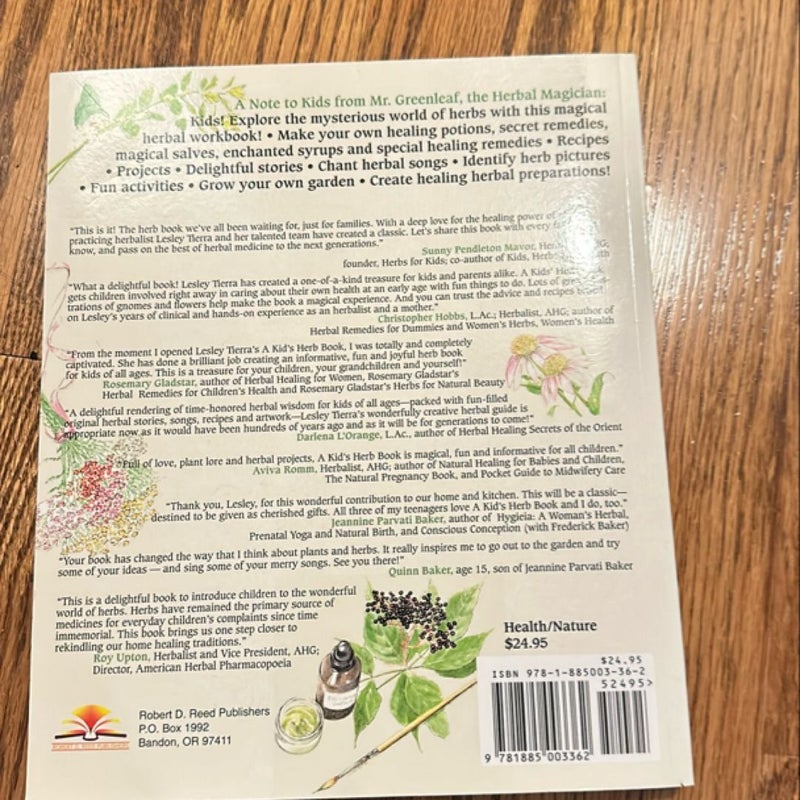 A Kid's Herb Book