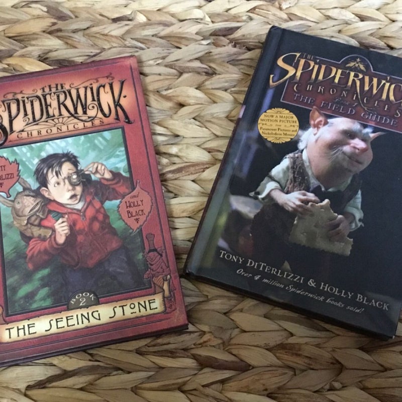 The Spiderwick Chronicles: The Seeing Stone and the field guide books 1 & 2