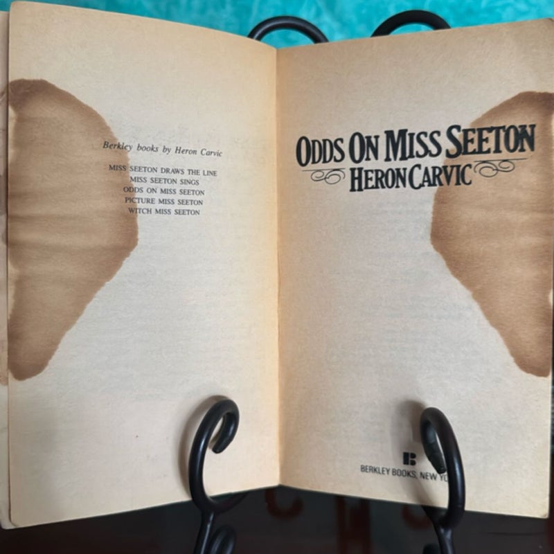 Miss Seeton vintage mystery bundle