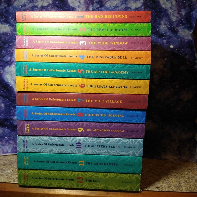 The Bad Beginning series (1-11,13)