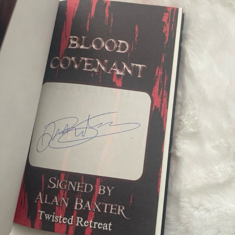 *SIGNED* Twisted Retreat SE Blood Covenant