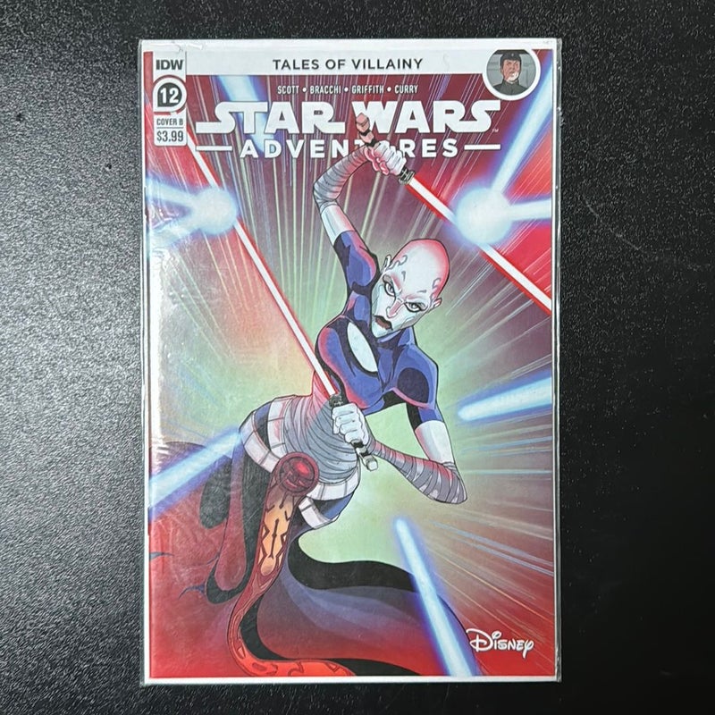 Star Wars Adventures Tales of Villainy # 12 Cover B IDW Disney Comics