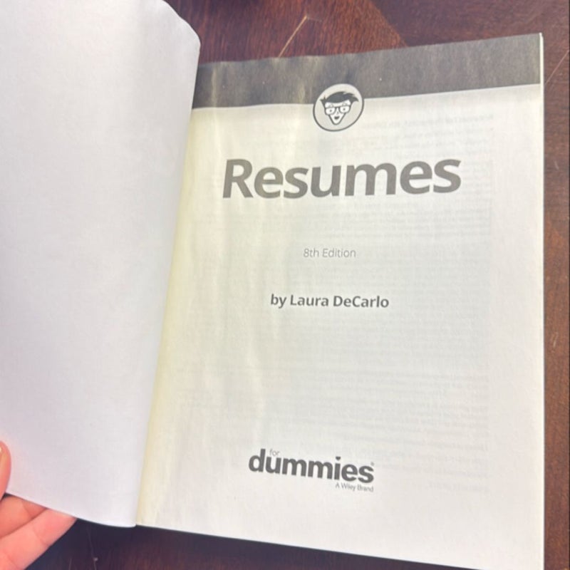 Resumes for Dummies