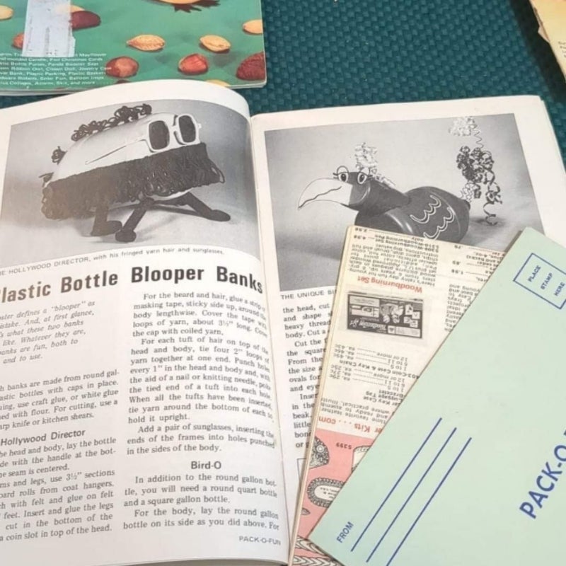 Pack-O-Fun booklet set (8 copies) Vintage 