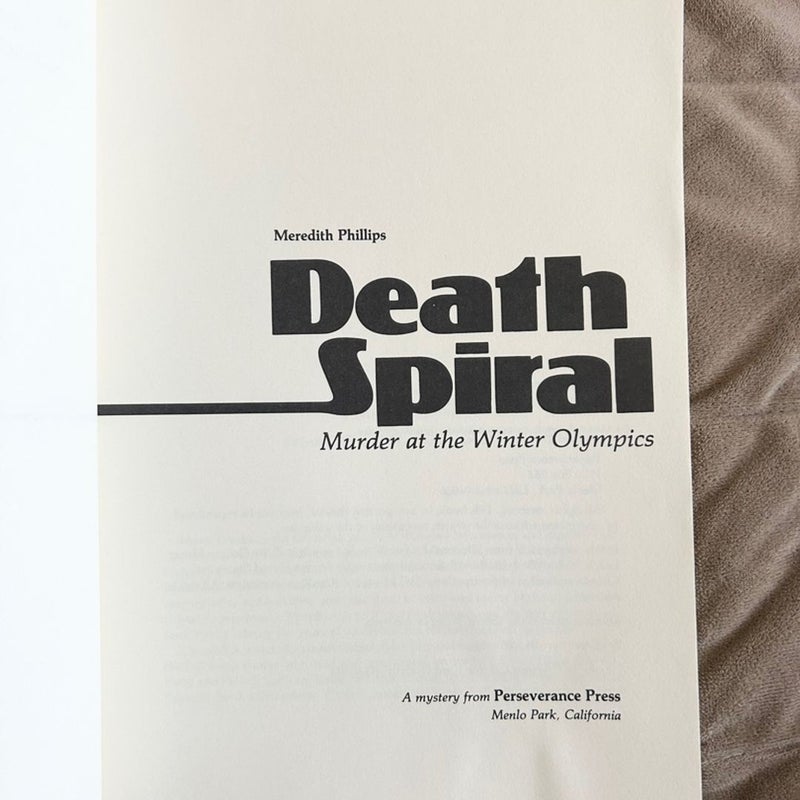 Death Spiral, Murder at the Winter Olympics