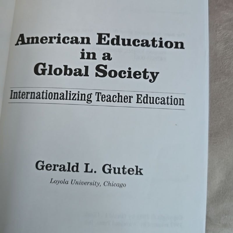 American Education in a Global Society