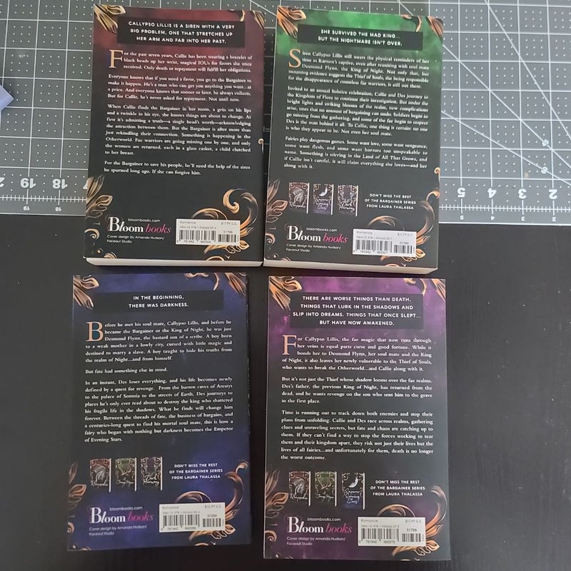 The bargainer series 1 - 4; rhapsodic 