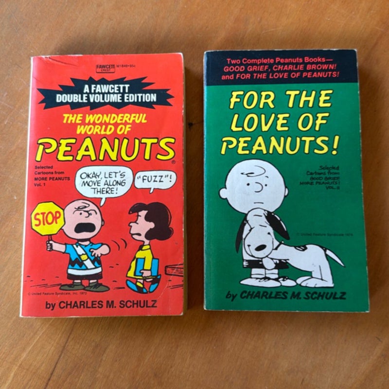 Peanuts Two-in-One Comics, Lot of 2