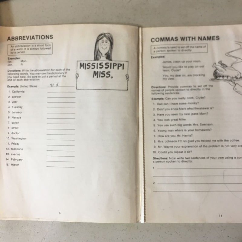 Vintage Paperback Workbook 1978