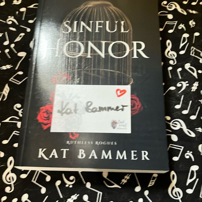 Sinful Honor (Dark Heart Romance) 