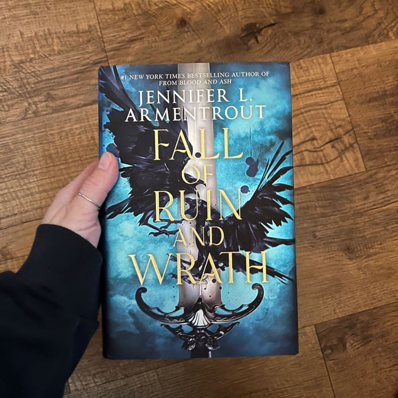 Fall of Ruin and Wrath rare exclusive edition by Jennifer L. Armentrout , Hardcover Pangobooks