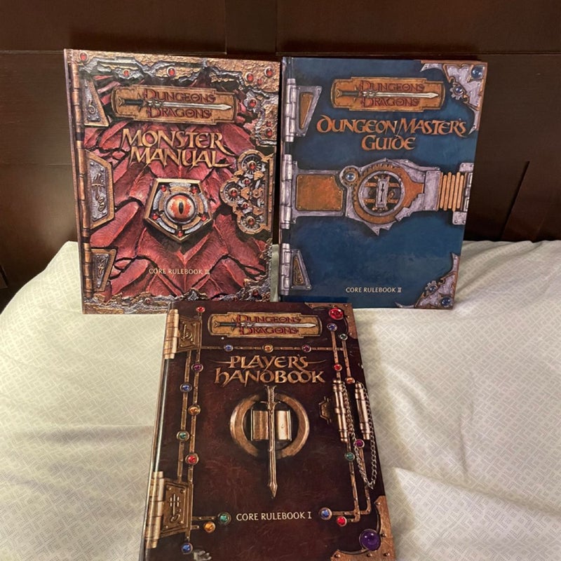 Player's Handbook (Dungeons & Dragons D&D 3.0 Core Rulebook 1-3 I-III Hardcover