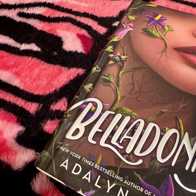 Belladonna *OOP First Edition* WHITE Hidden special cover w/ purple end pages 