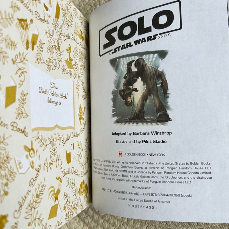 Solo: a Star Wars Story (Star Wars)