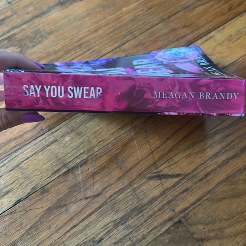 Say You Swear : OOP Indie Alternate Cover