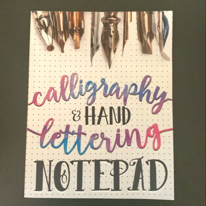 Calligraphy & Hand Lettering Notepad