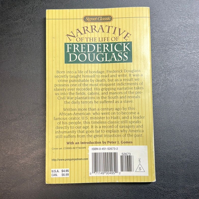 Narrative of the Life of Frederick Douglass