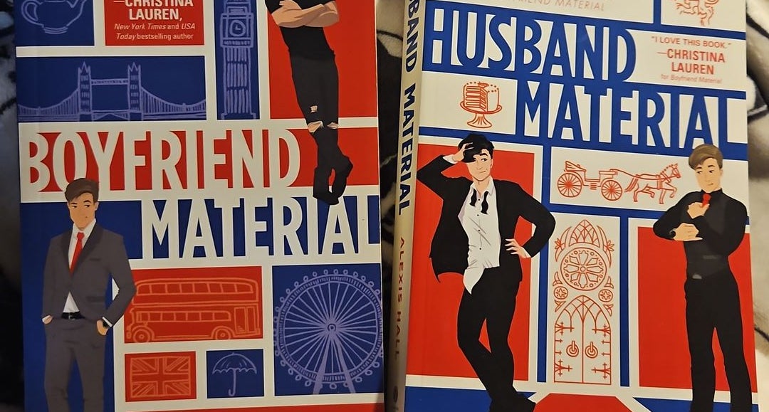 Boyfriend Material and Husband Material by Alexis Hall , Paperback