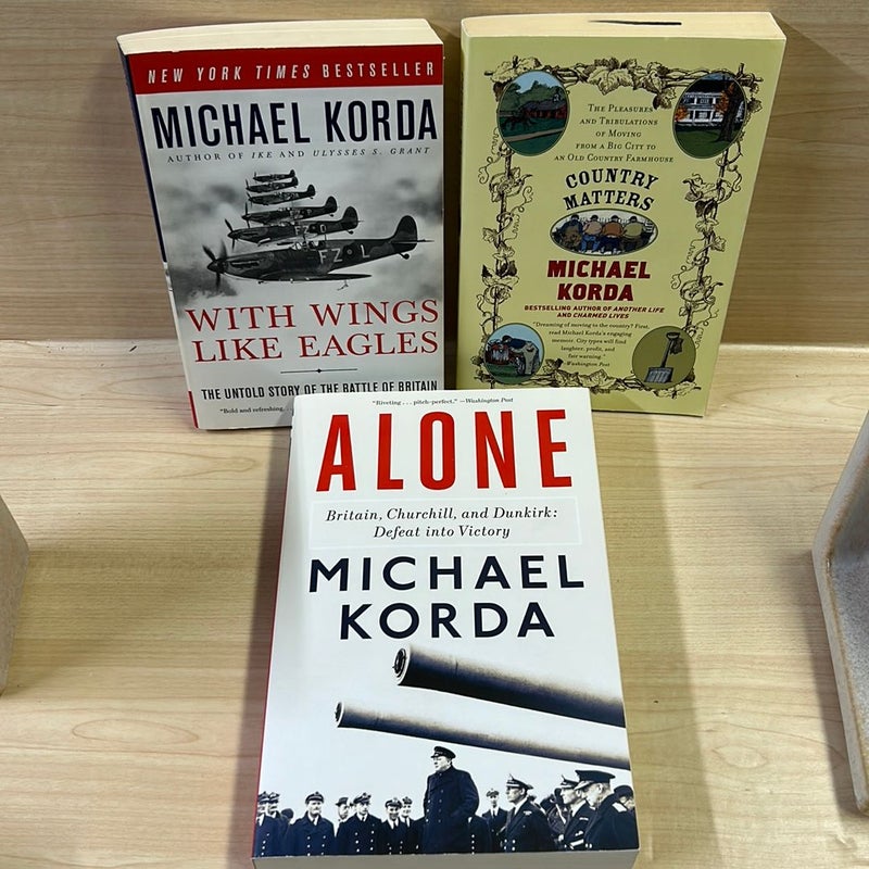 Michael Korda 3 Paperback Bundle