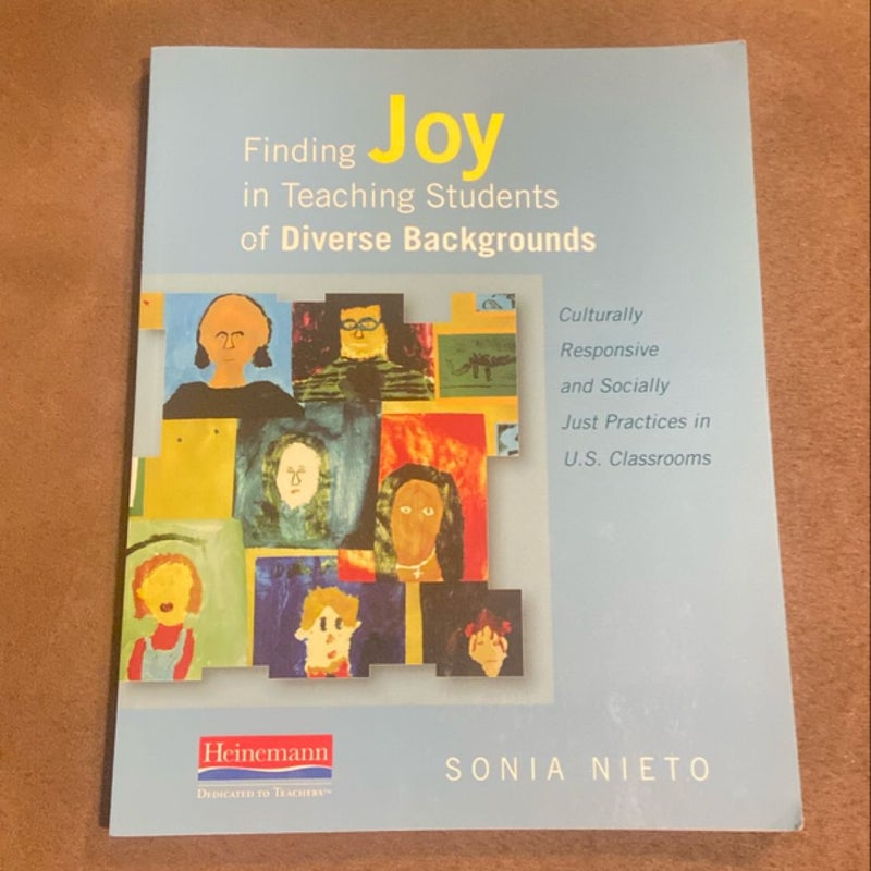 Finding Joy in Teaching Students of Diverse Backgrounds 