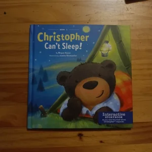 Christopher Can't Sleep Plush and Book Combo