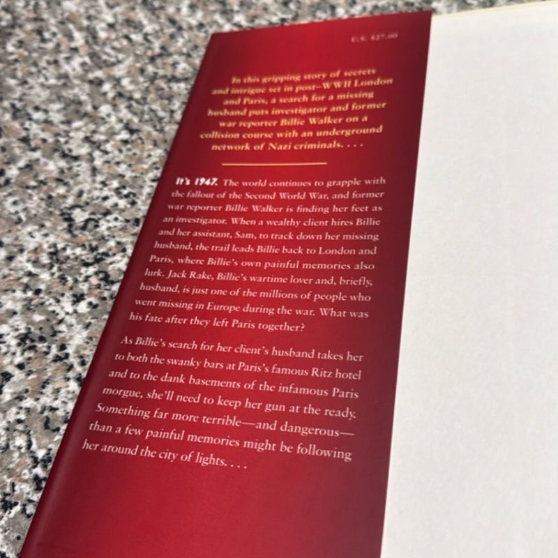 The Ghosts of Paris First Print First Edition
