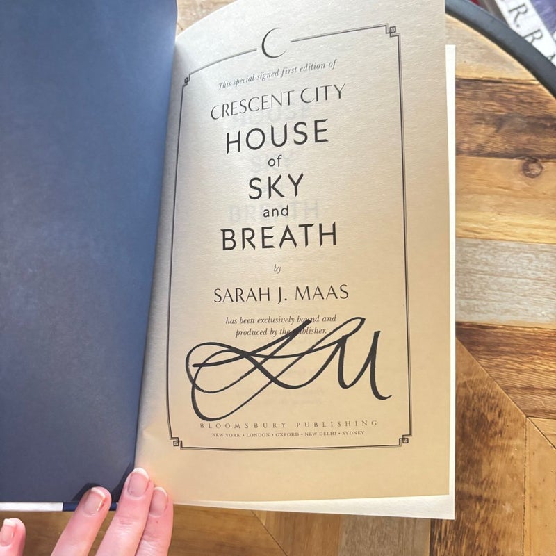 House of Sky and Breath SIGNED