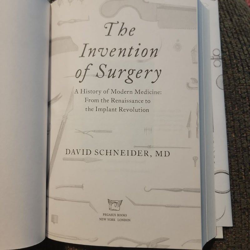 The Invention of Surgery