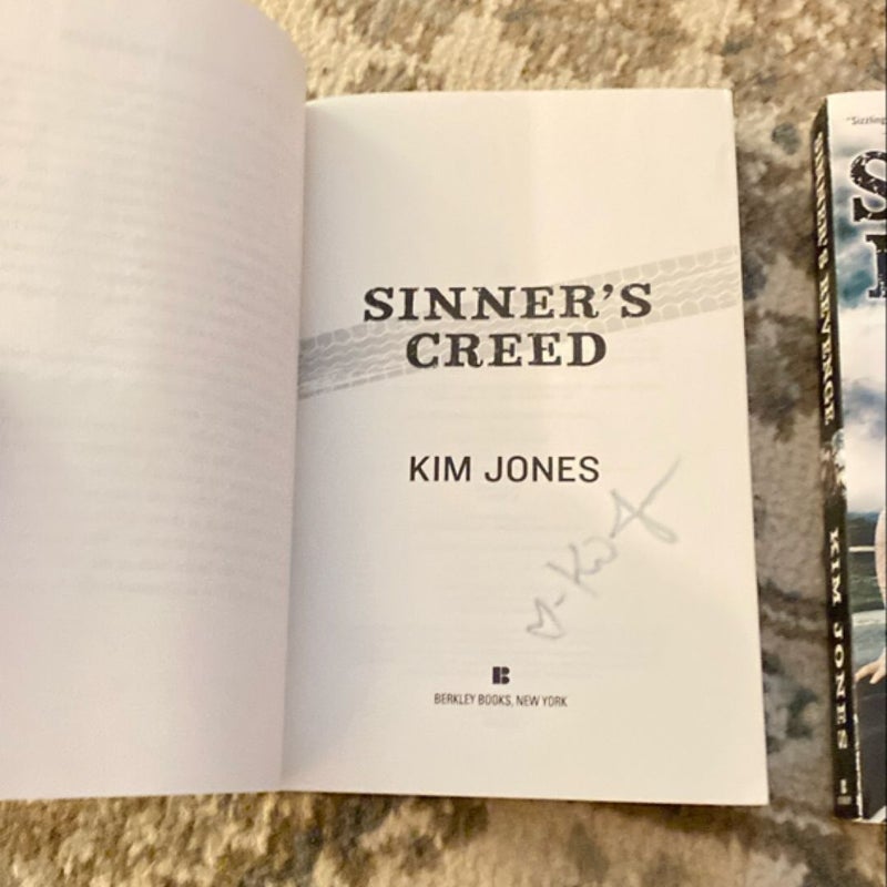 Sinner's Creed & Sinner’s Revenge (Signed)