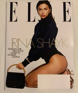 EllE Irina Shayk “Stars In Our First Look”Issue November 2023 Magazine + Lancôme & Versace Inserts 
