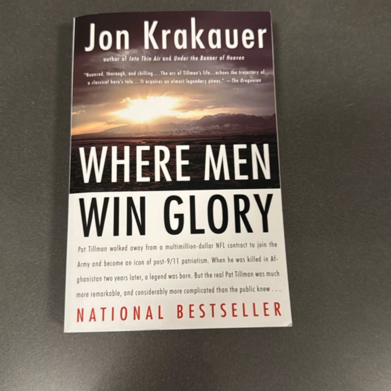 Where Men Win Glory