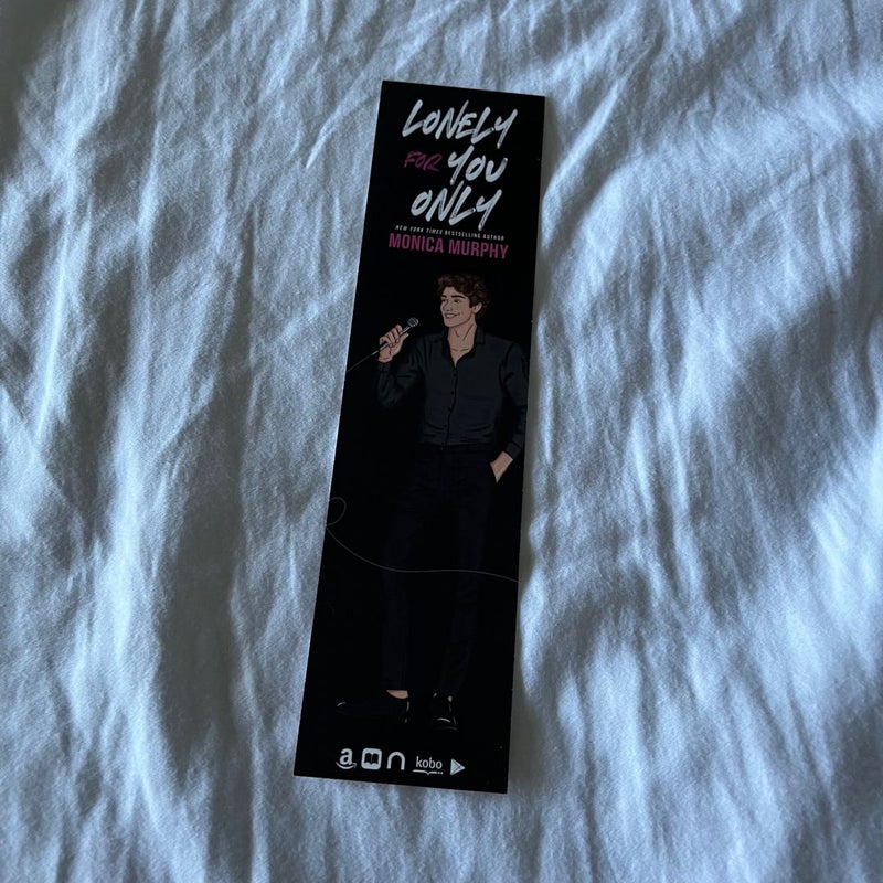 Lonely for You Only (signed with bookmark)
