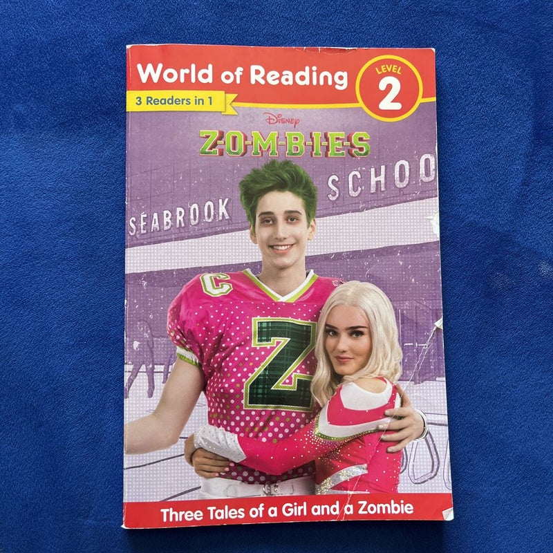 World of Reading: Disney Zombies: Three Tales of a Girl and a Zombie, Level  2 by Disney Books, Paperback