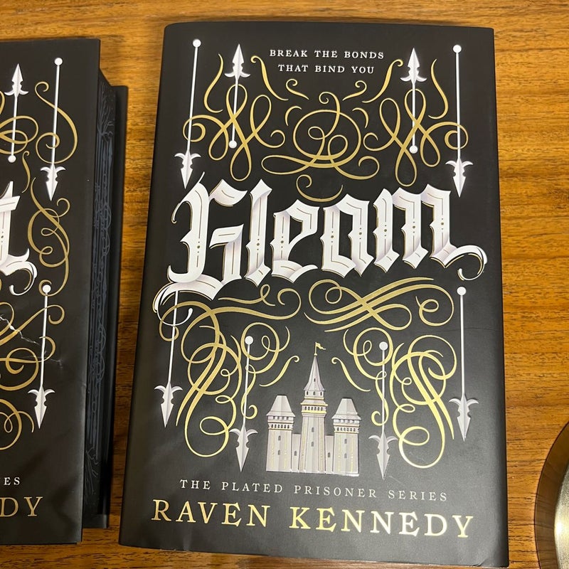 The Plated Prisoner Series FAIRYLOOT SIGNED EDITIONS by Raven Kennedy, Hardcover Pangobooks