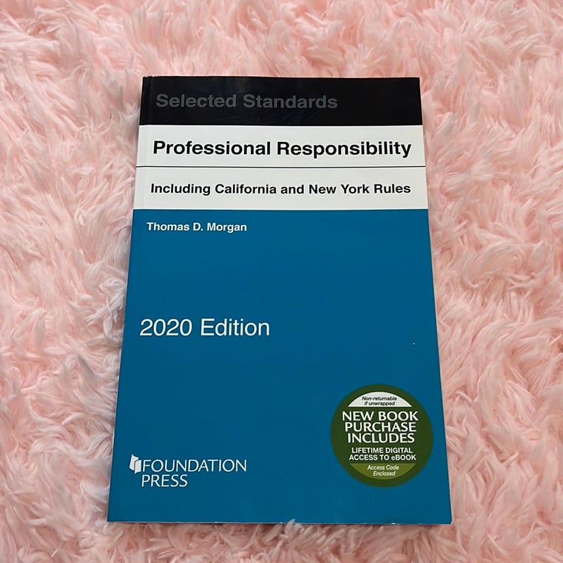 Model Rules of Professional Conduct and Other Selected Standards, 2020 Edition