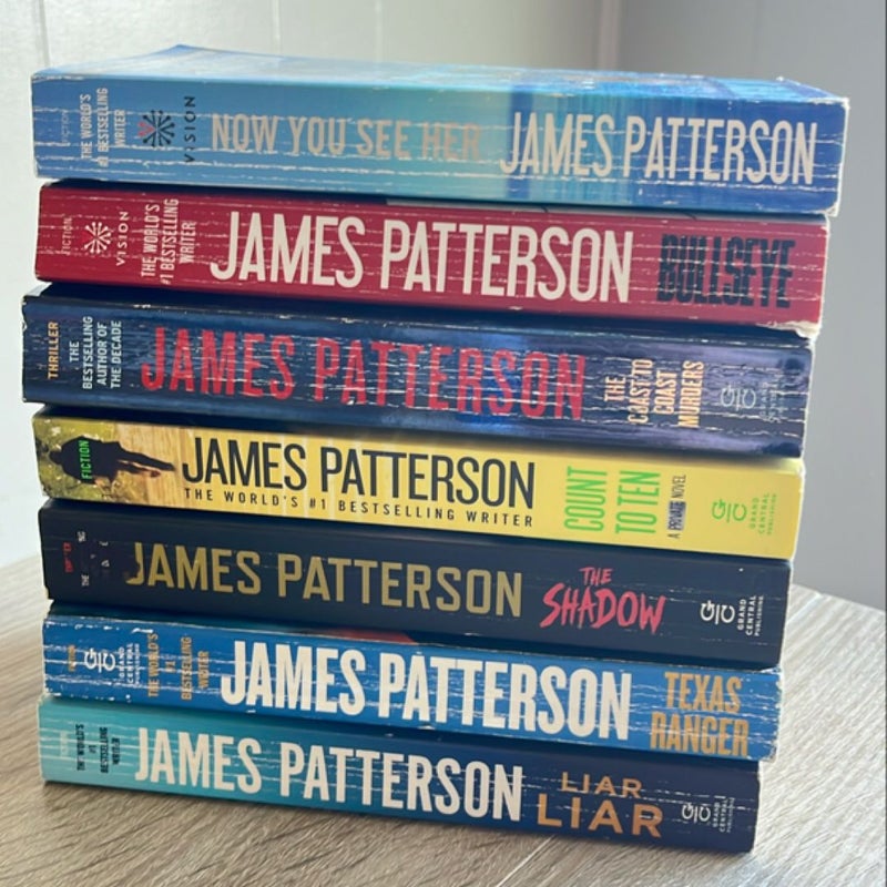 7 BOOK BUNDLE  JAMES PATTERSON