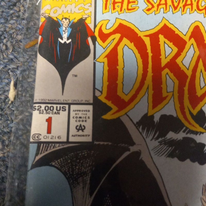I'm trying to call this month 1992 Marvel comic The Savage return of Dracula comic one