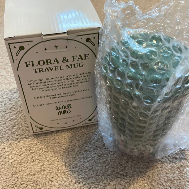 Owlcrate Flora & Fae Travel Mug
