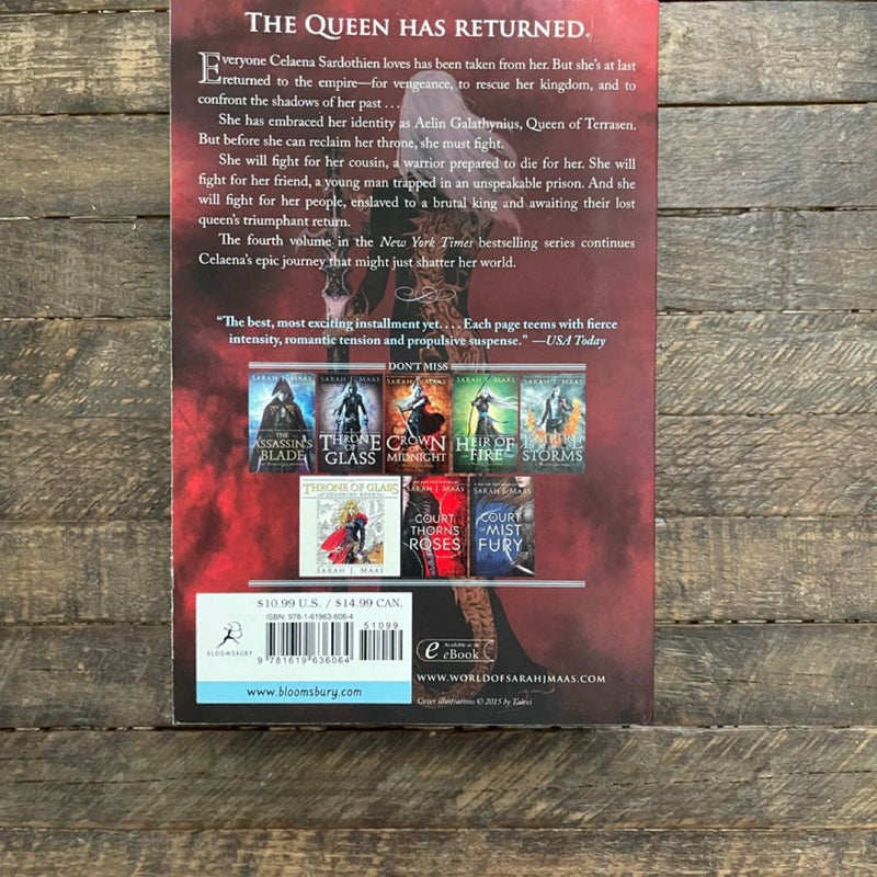 Queen of Shadows - 1st edition / 1st print 