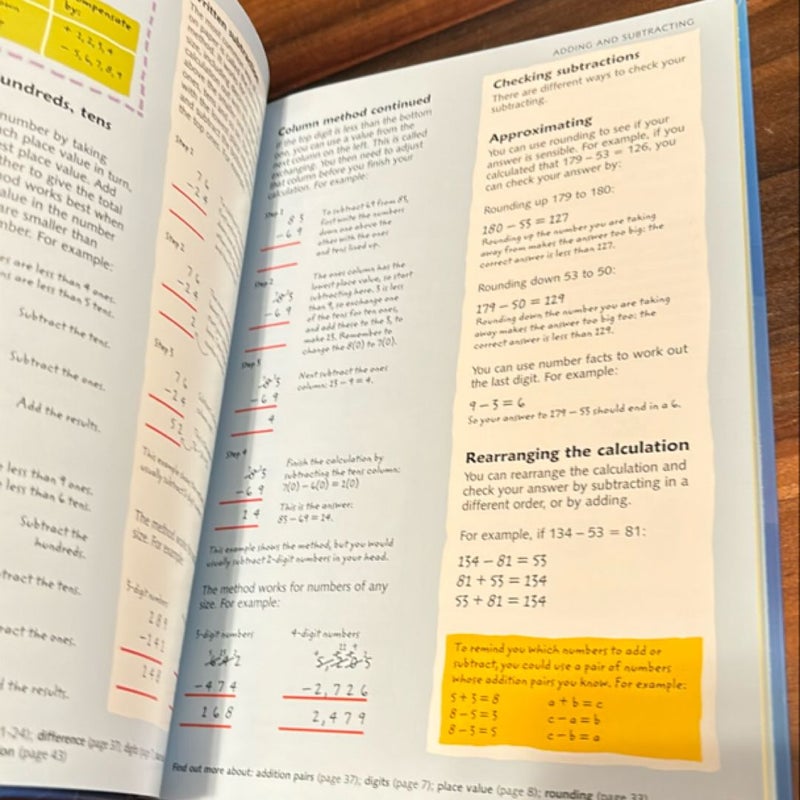 Illustrated Elementary Math Dictionary