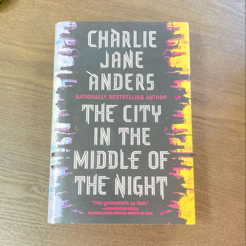 The City in the Middle of the Night Signed Copy